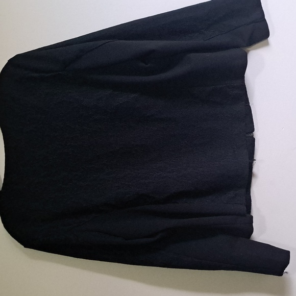 Suit 2 pieces 20X plus size➕️all black laced blazer & pants SET classy elegant - Picture 9 of 13